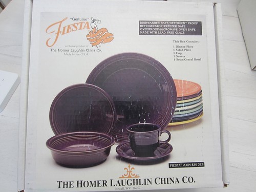 Fiestaware piece place - fiestaware, 5-piece